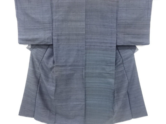 JAPANESE KIMONO / ANTIQUE MENS KIMONO / SILK / HAND WOVEN TSUMUGI